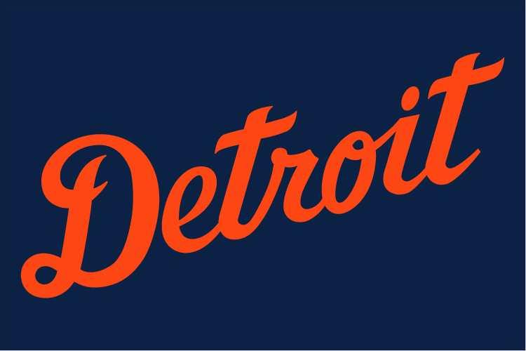 Detroit Tigers 2003-2006 Jersey Logo iron on paper